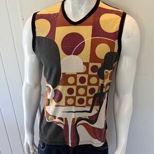 Custo Barcelona Men’s Muscle Shirt - Mod Design
